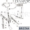 Bristan 1901 Luxury Bath Shower Mixer Spares